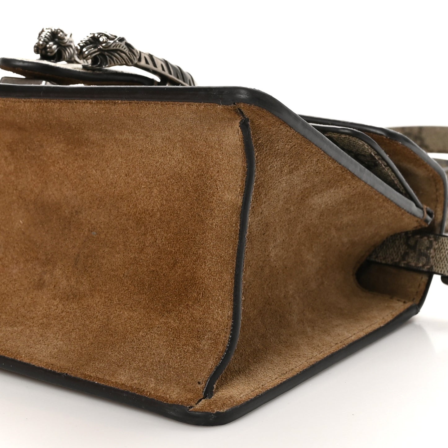 GG Supreme Monogram Small Dionysus Top Handle Bag Taupe