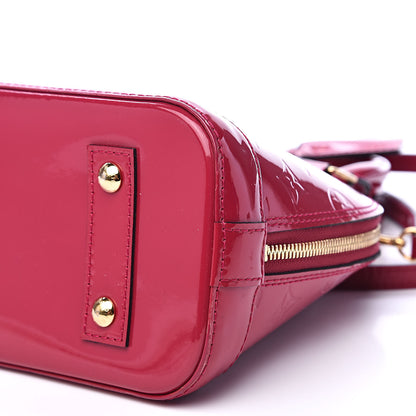 Louis Vuitton Vernis Alma BB Rose Indien 9 of 11