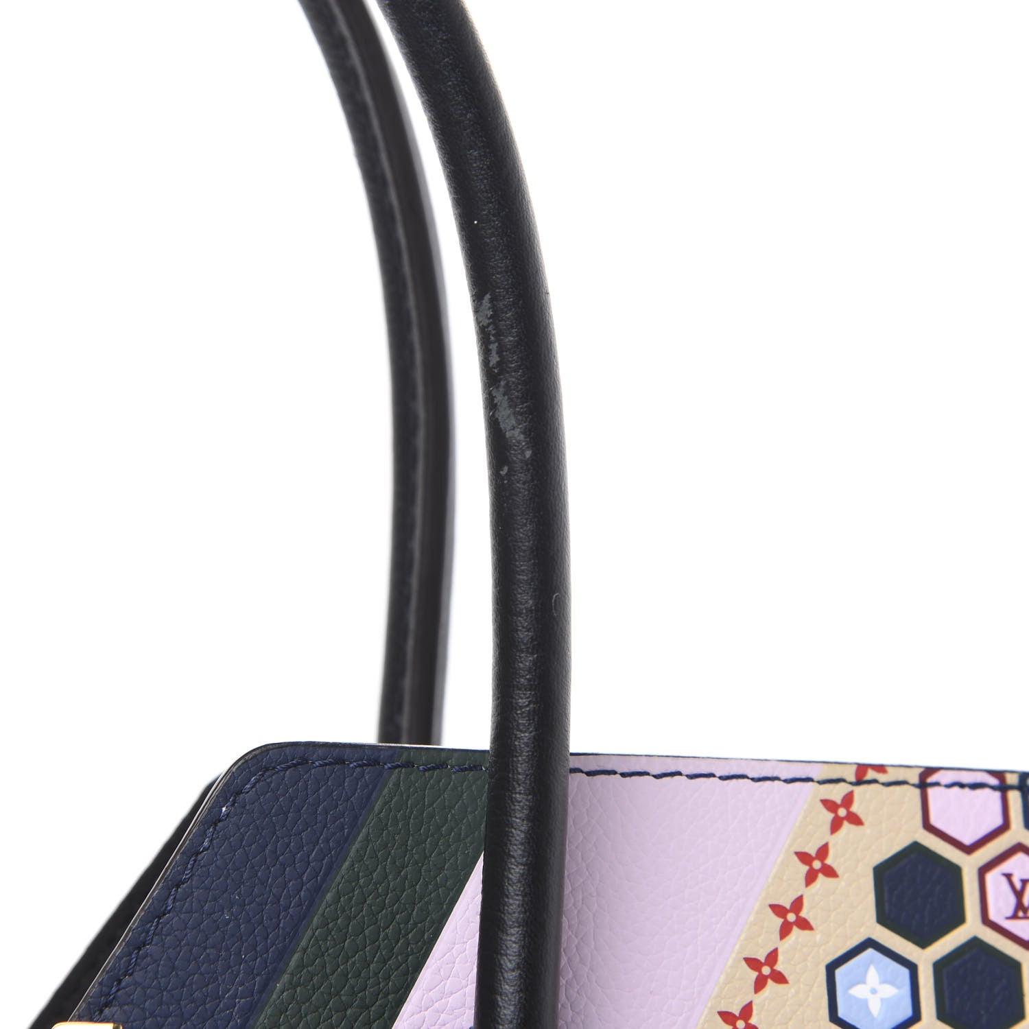 Louis Vuitton Calfskin Monogram Kimono Tote PM Rose 11 of 14