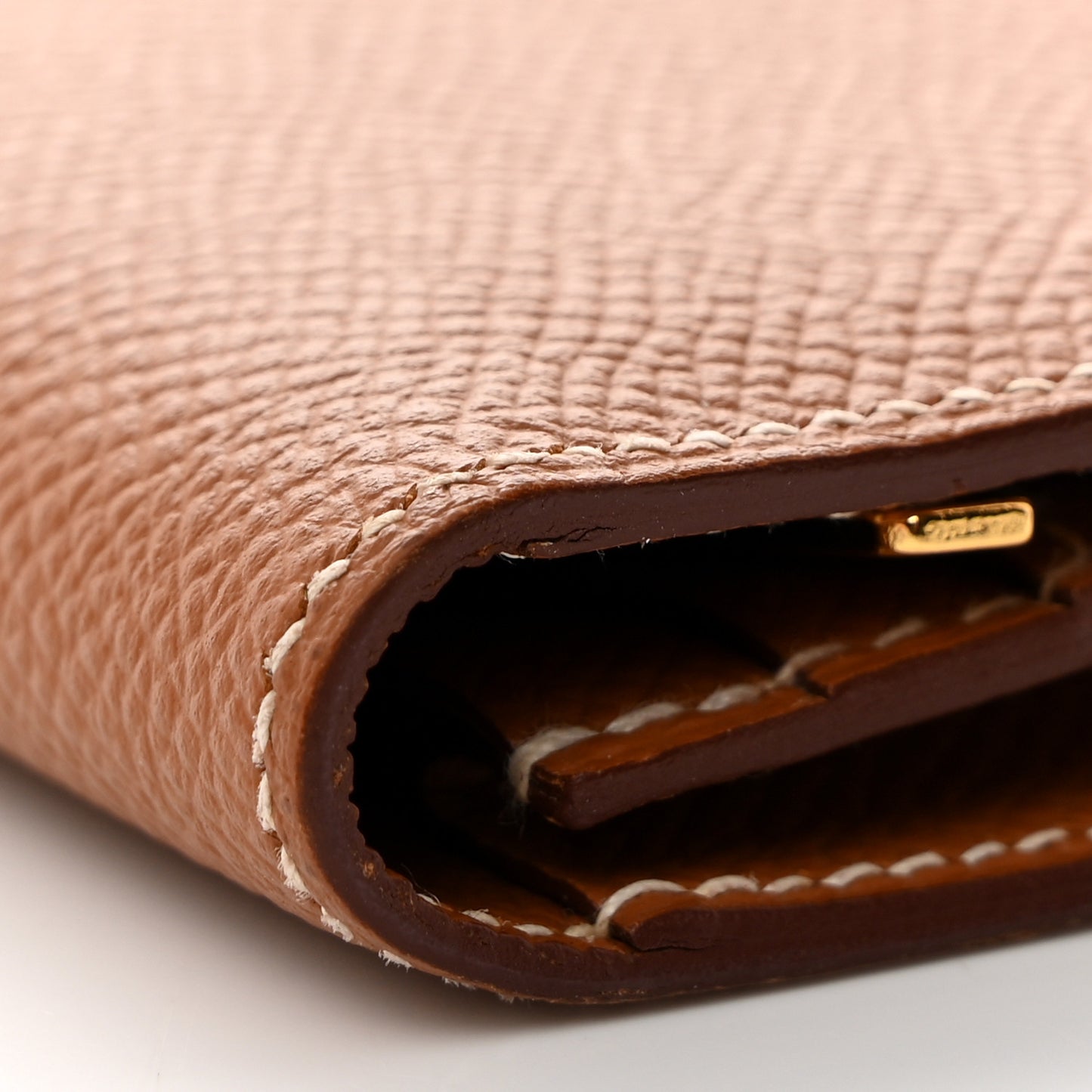 Epsom Bearn Gusset Wallet Gold