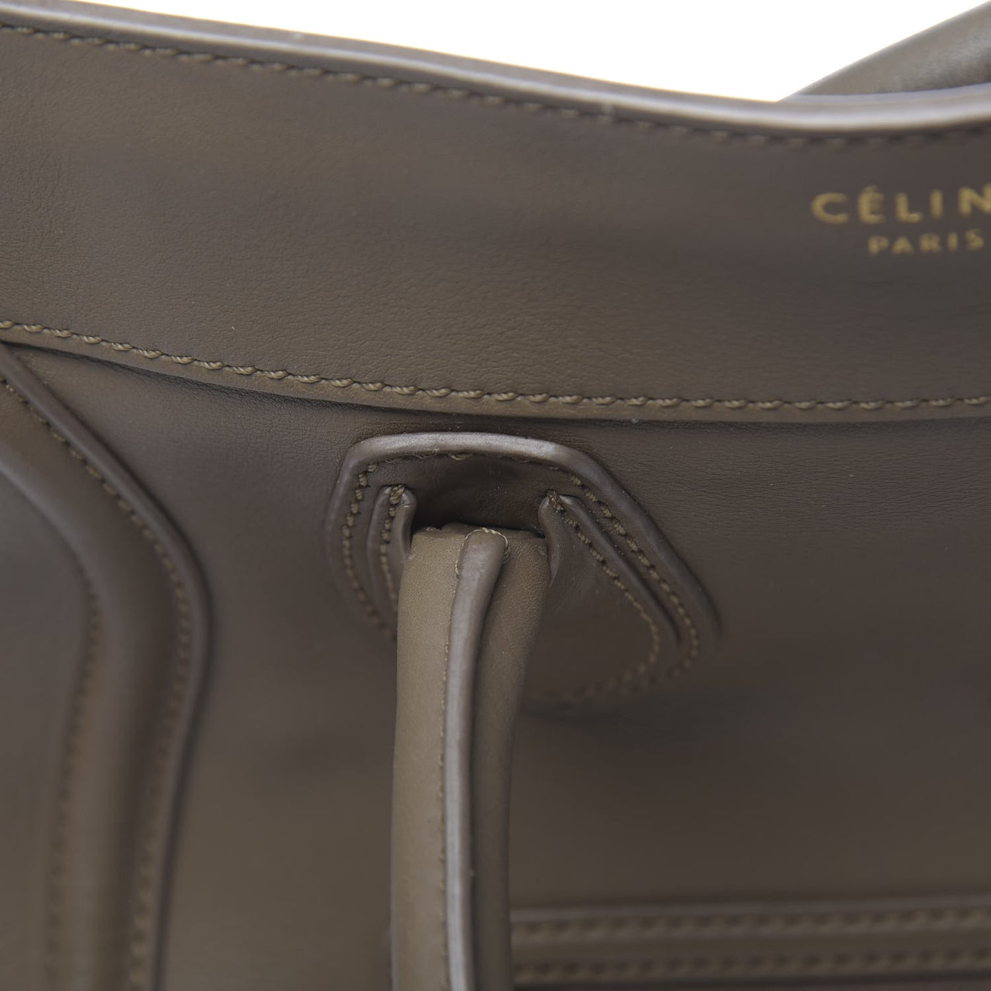 Smooth Calfskin Mini Luggage Souris