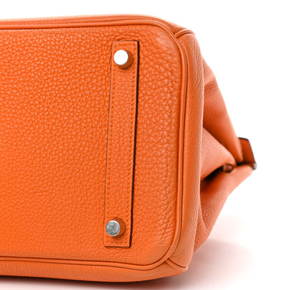 Hermes Togo Birkin 30 Orange 9 of 10