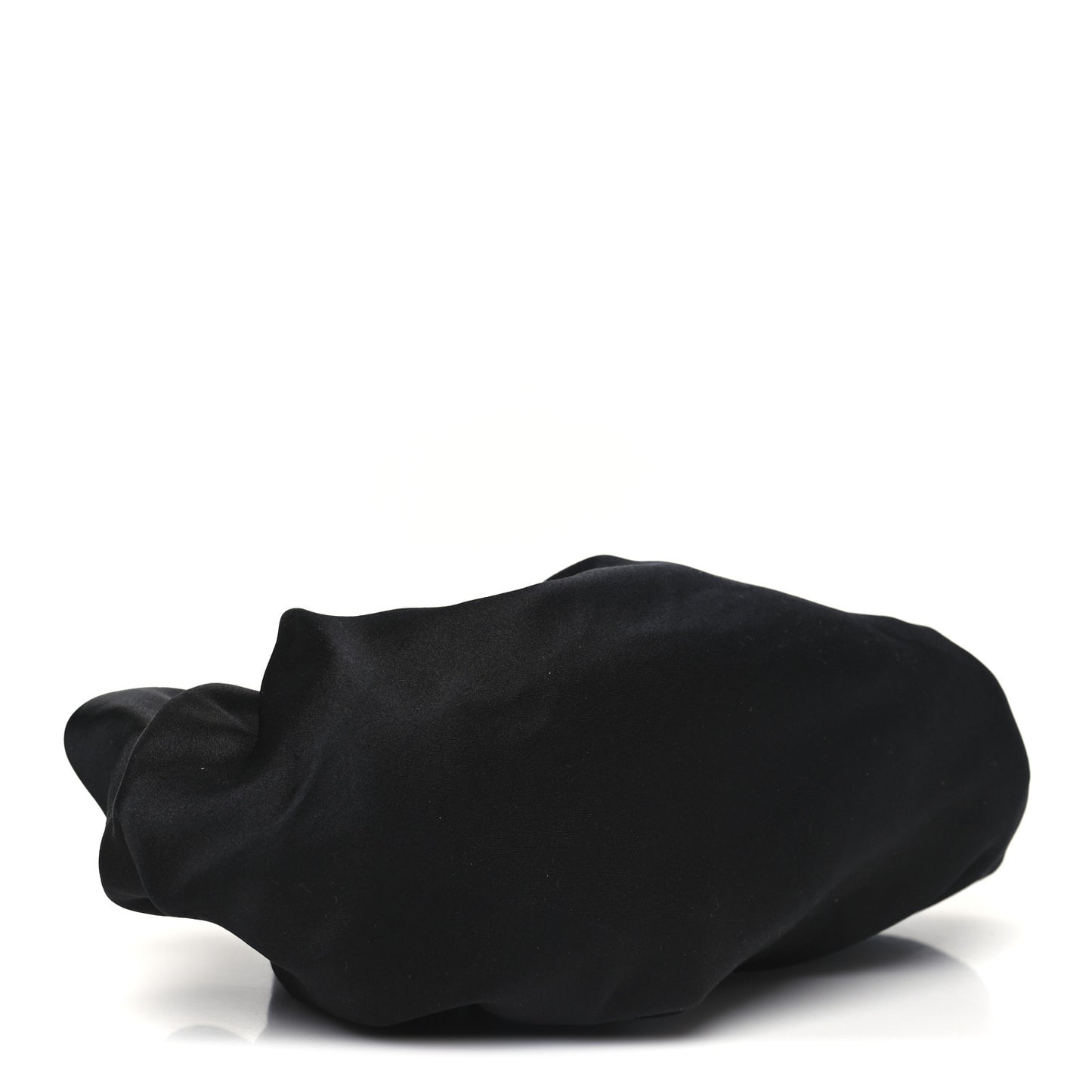 Satin Small Ascot Bag Black