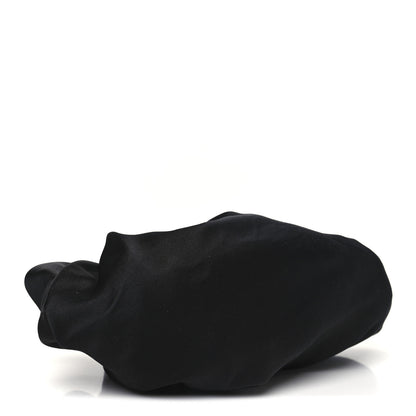 The Row Satin Small Ascot Bag Black 4 of 9