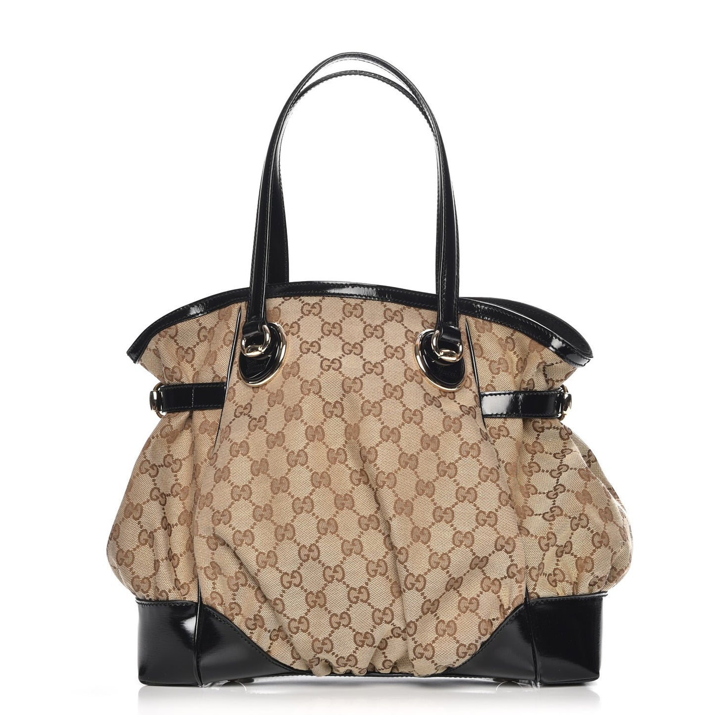 Monogram Full Moon Tote Black