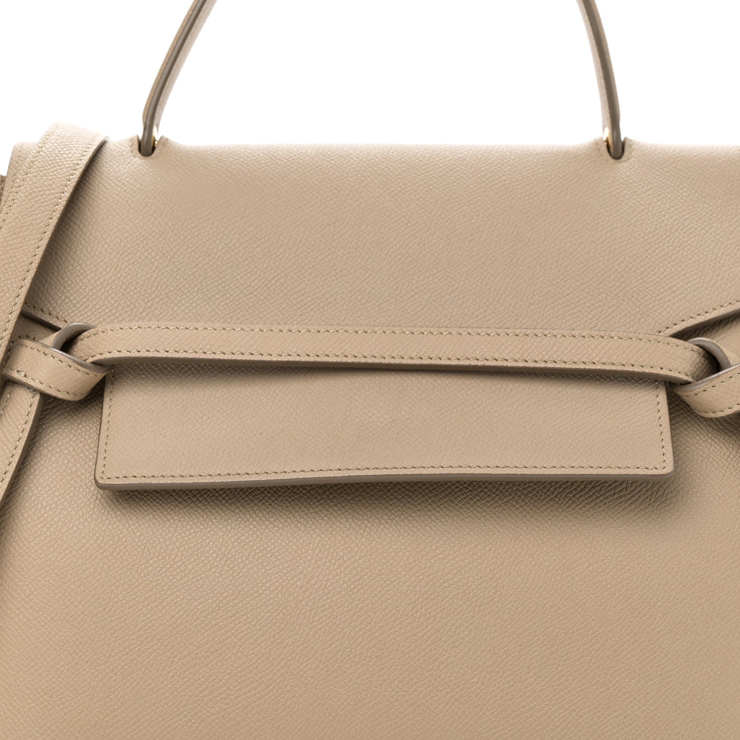 Celine Grained Calfskin Mini Belt Bag Light Taupe 7 of 10
