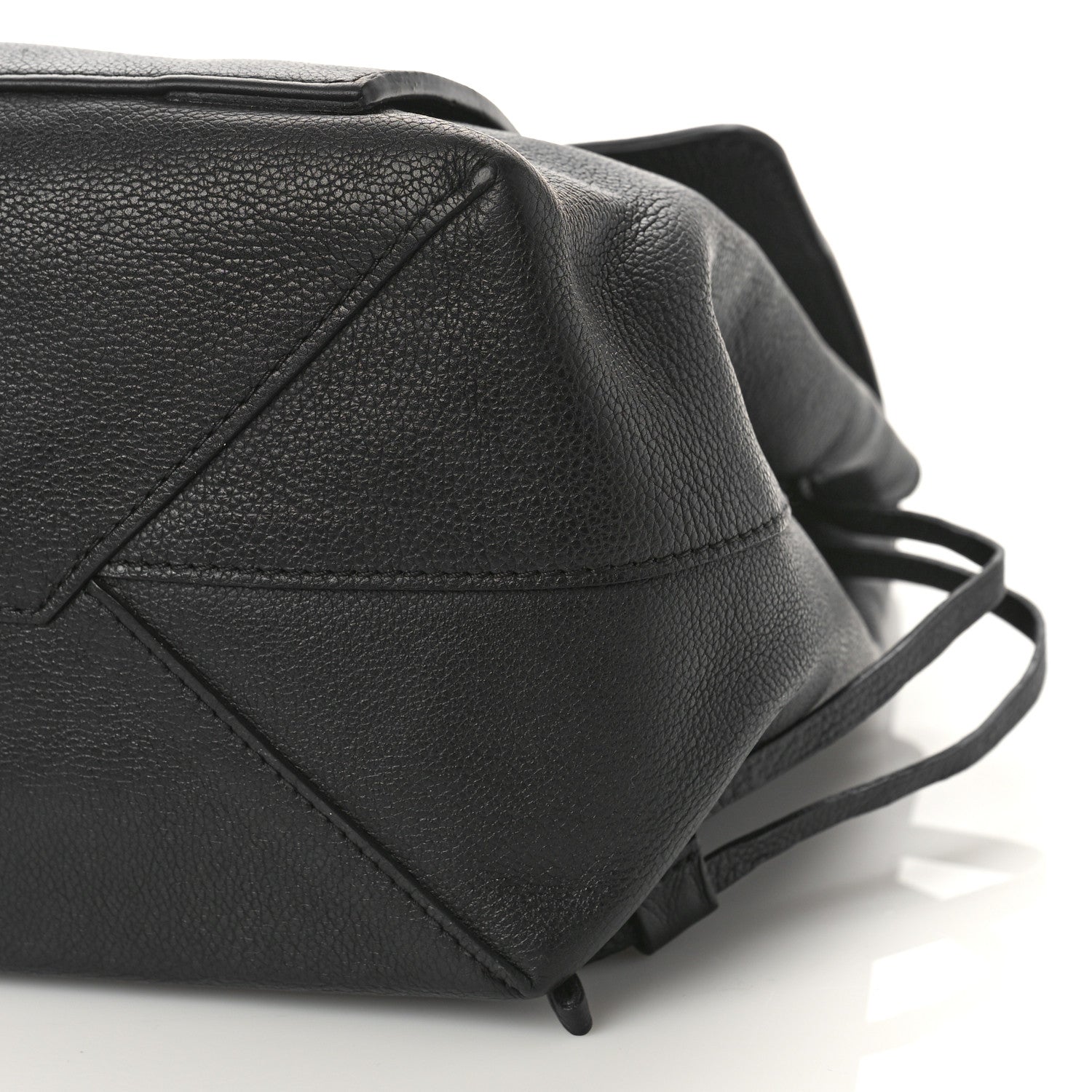 Louis Vuitton Calfskin Lockme MM Black 8 of 13