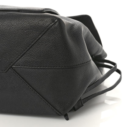 Louis Vuitton Calfskin Lockme MM Black 8 of 13