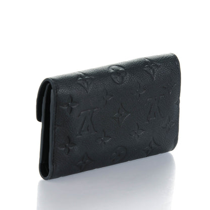 Louis Vuitton Empreinte Compact Curieuse Wallet Black 3 of 7