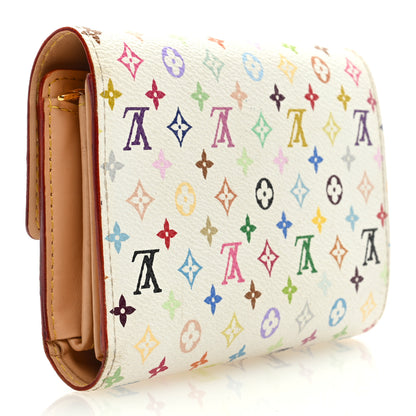 Louis Vuitton Monogram Multicolor Alexandra Wallet White 3 of 6