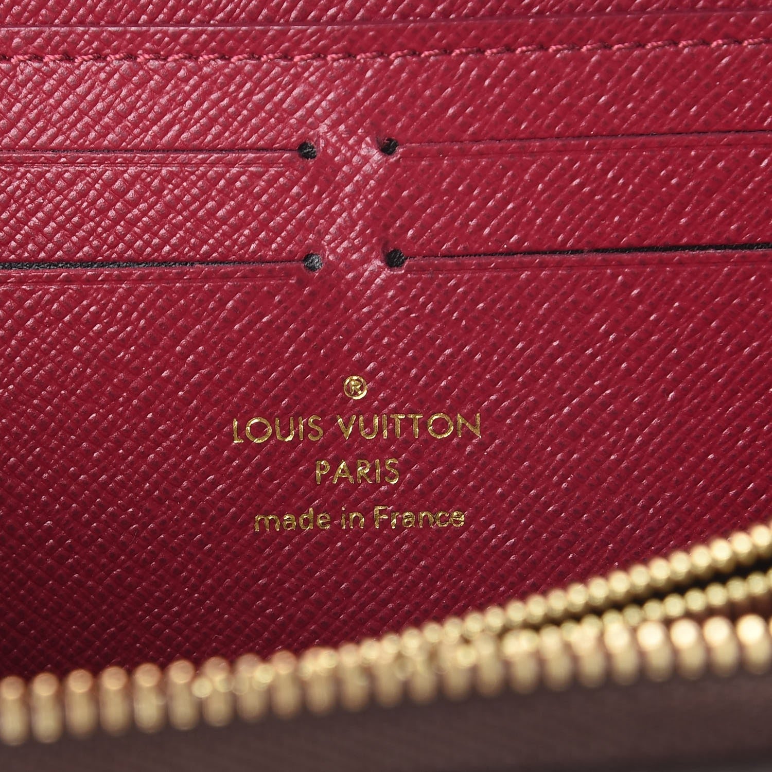 Louis Vuitton Monogram Clemence Wallet Fuchsia 6 of 8