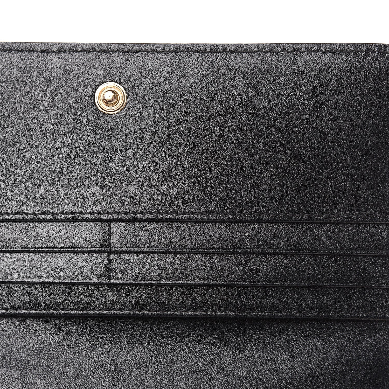 Burberry Grain Calfskin Continental Wallet Black 15 of 15