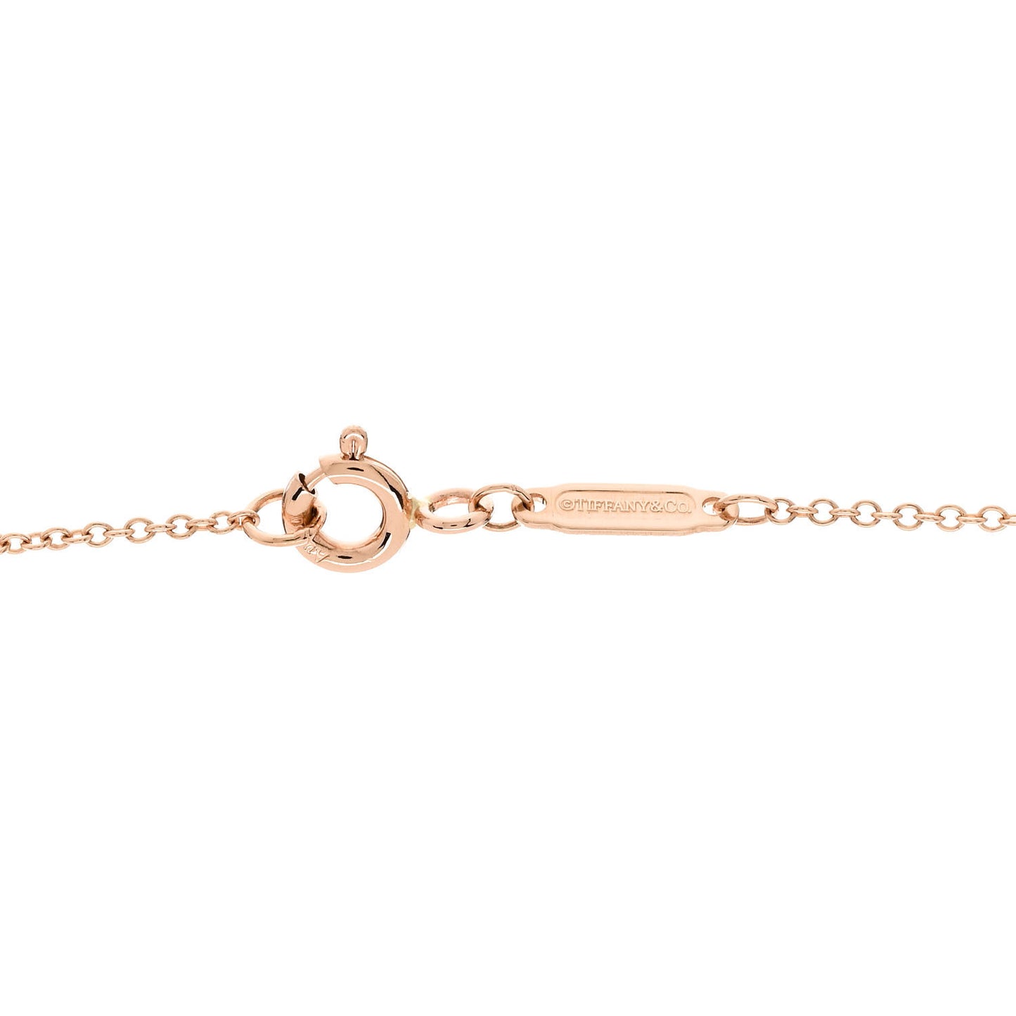 18K Rose Gold Naughty and Nice Pendant Necklace
