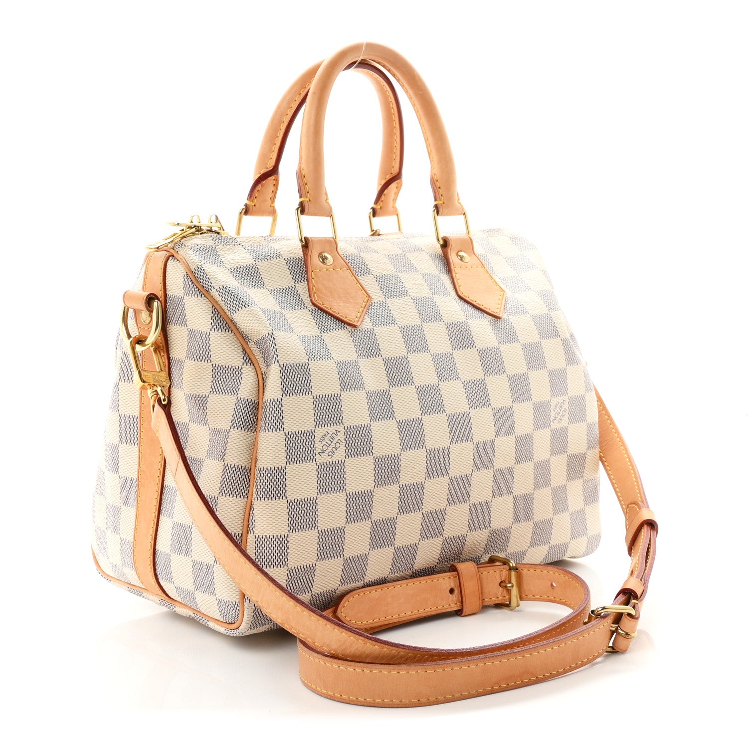 Louis Vuitton Damier Azur Speedy Bandouliere 25 3 of 10