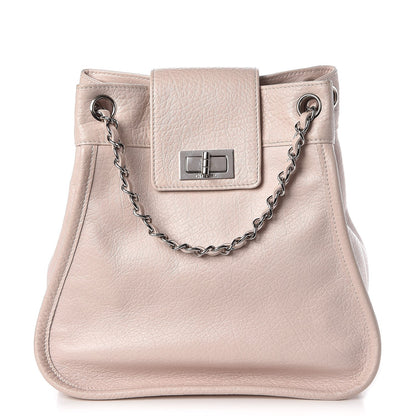 Chanel Grained Calfskin Mademoiselle Accordion Flap Light Pink 1 of 7