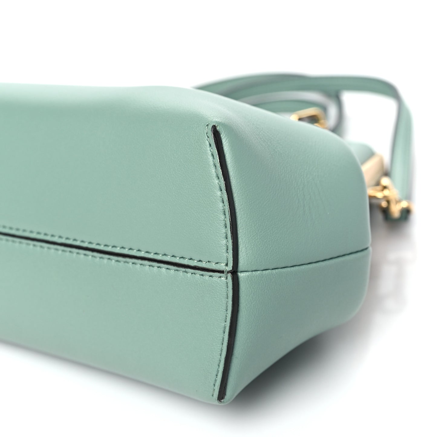 Shiny Nappa Small Fendi First Menta