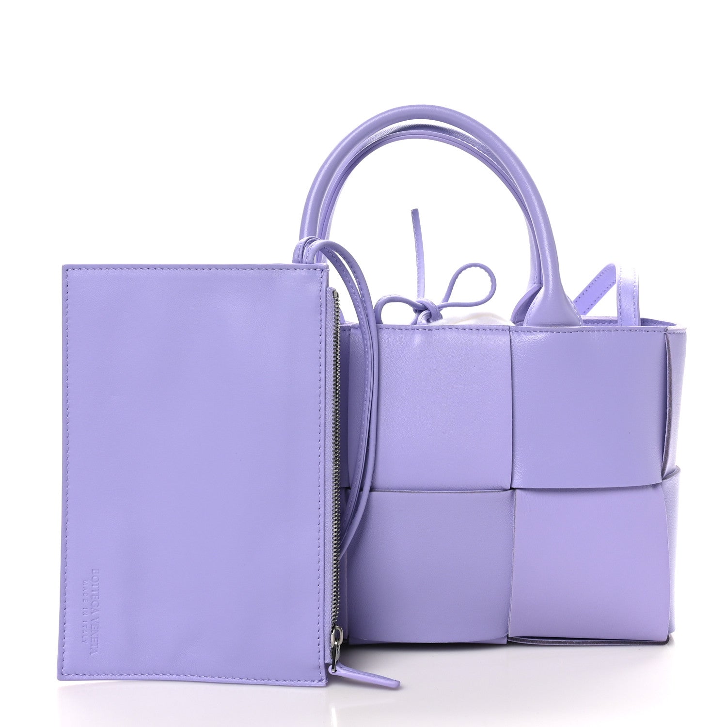 Bottega Veneta Nappa Maxi Intrecciato Mini Arco Tote Wisteria 2 of 18
