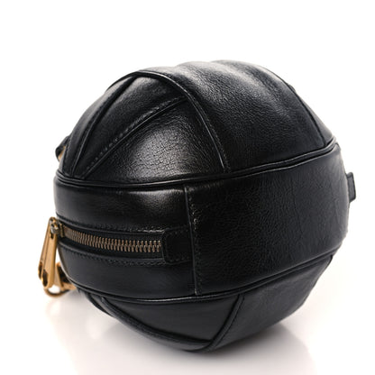 Gucci Piuma Lux Energy Mini Tifosa Basketball Shaped Shoulder Bag Black 8 of 9