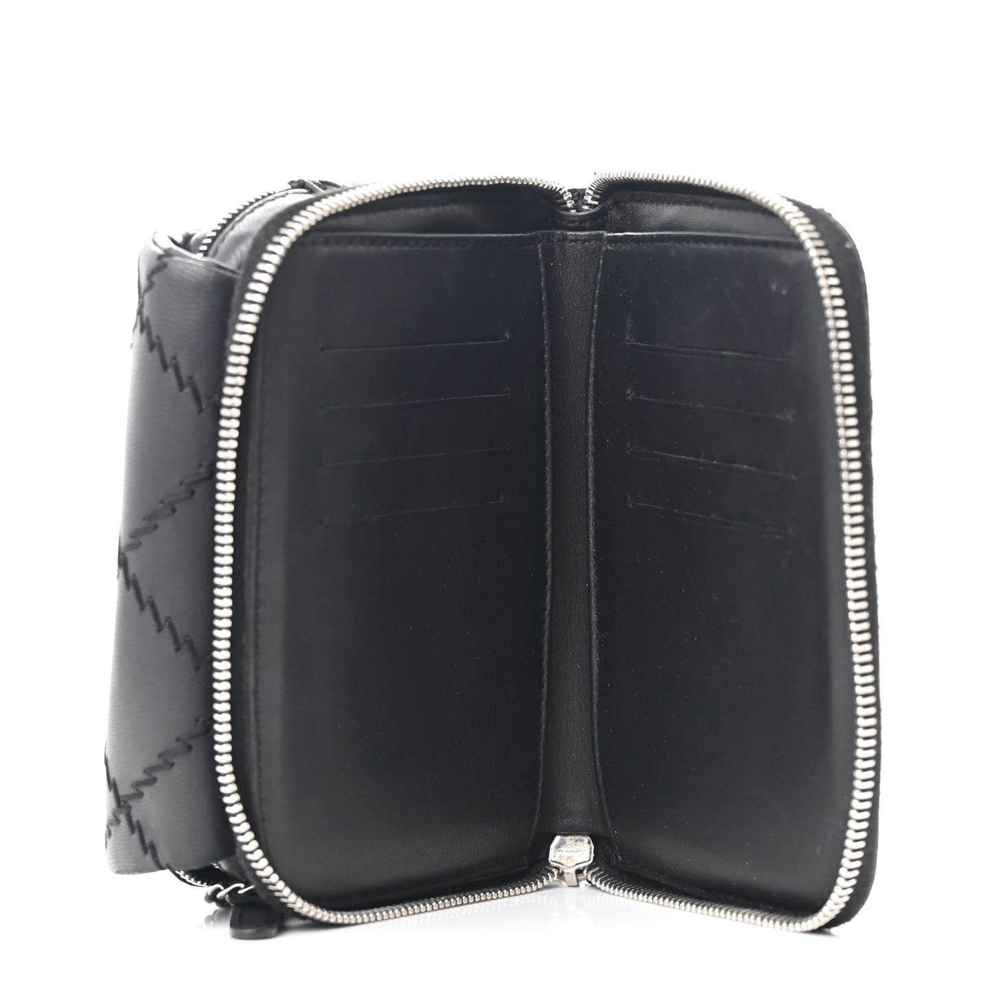 Lambskin Stitched New Mini Flap Black