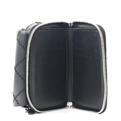 Chanel Lambskin Stitched New Mini Flap Black 6 of 13