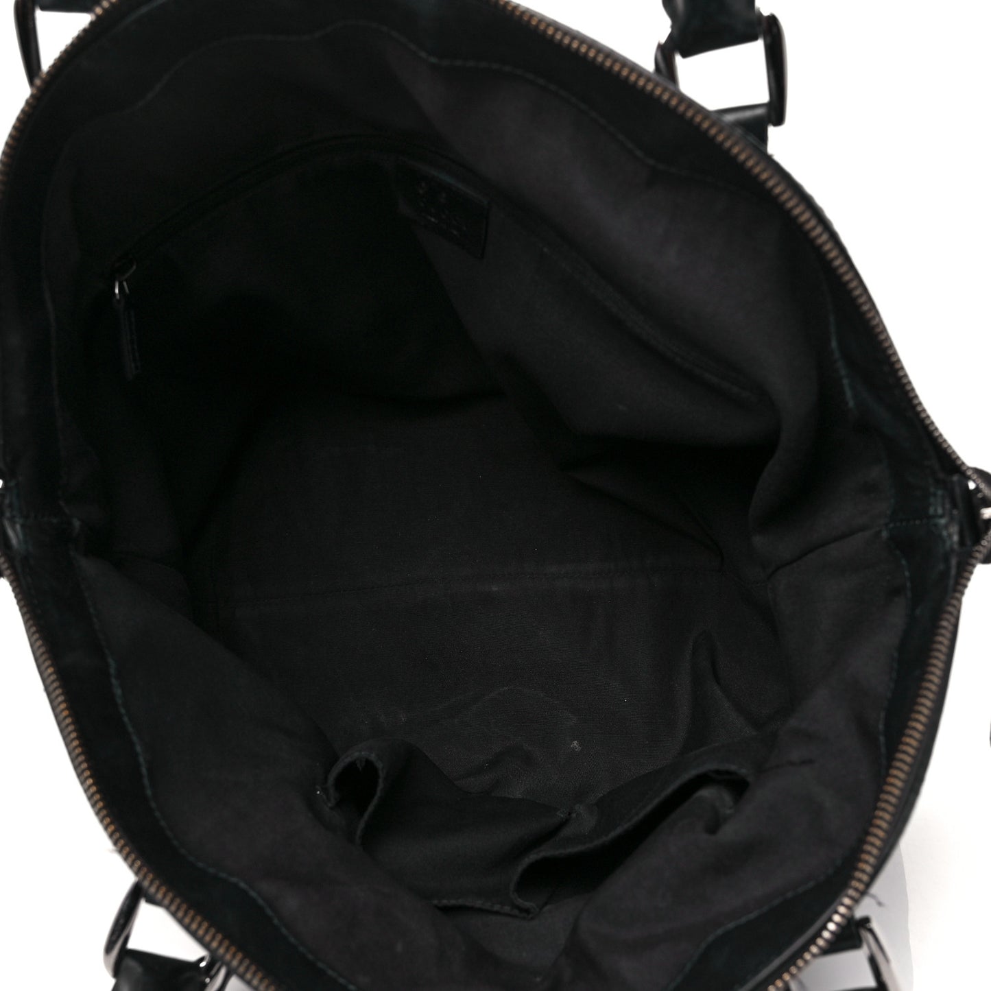 Guccissima Medium GG Charm Dome Satchel Black