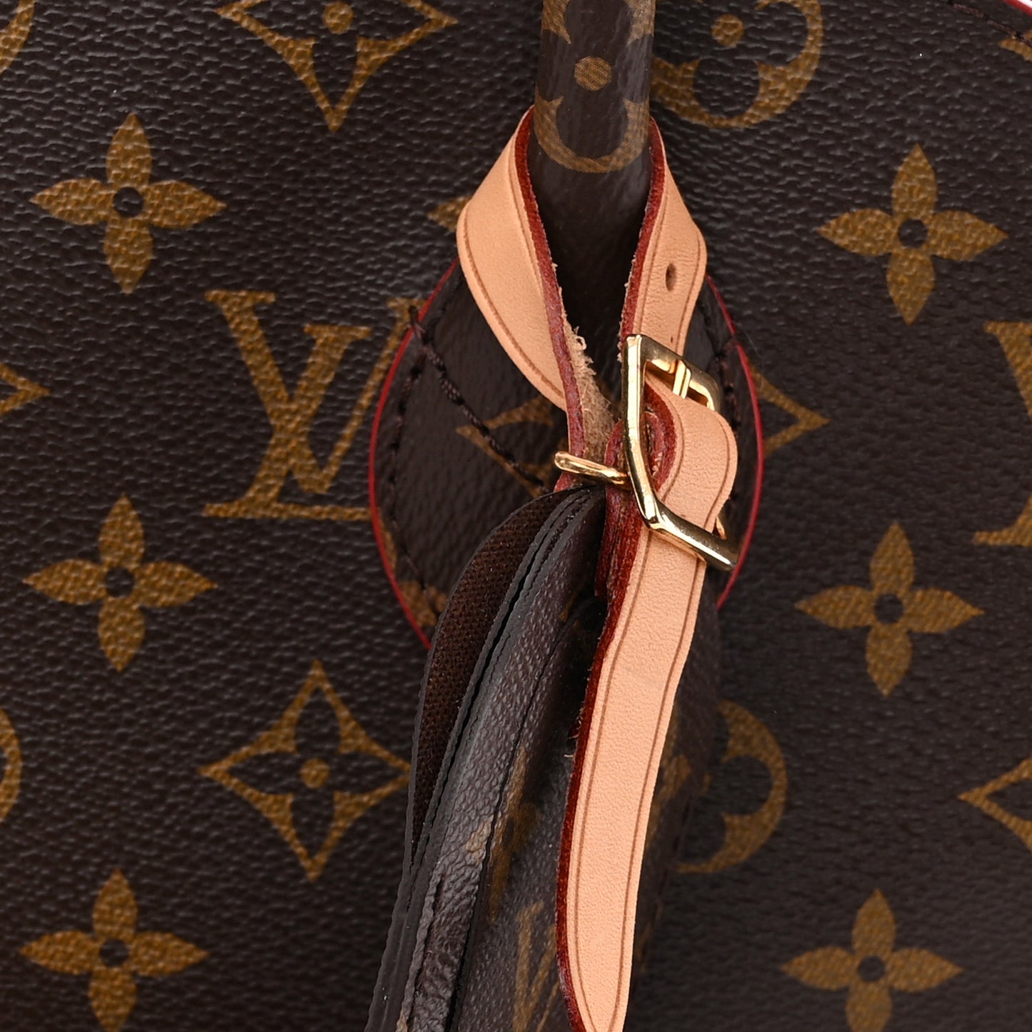 Monogram Calf Hair Spikes Iconoclasts Christian Louboutin Tote Red