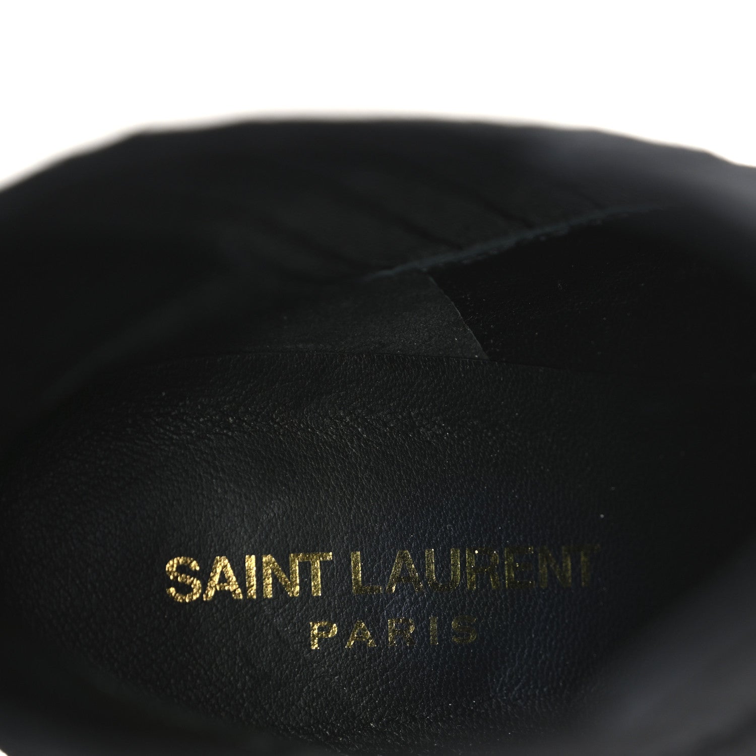 Saint Laurent Suede Theo 95 Ela Boots 38 Black 9 of 11