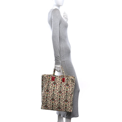 Gucci Canvas Garden Store Floral Vertical Tote Multicolor 2 of 10