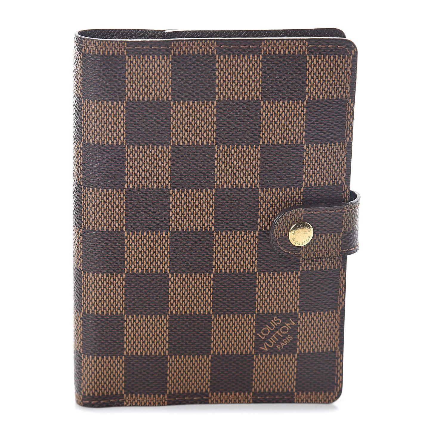 Damier Ebene Small Ring Agenda Cover