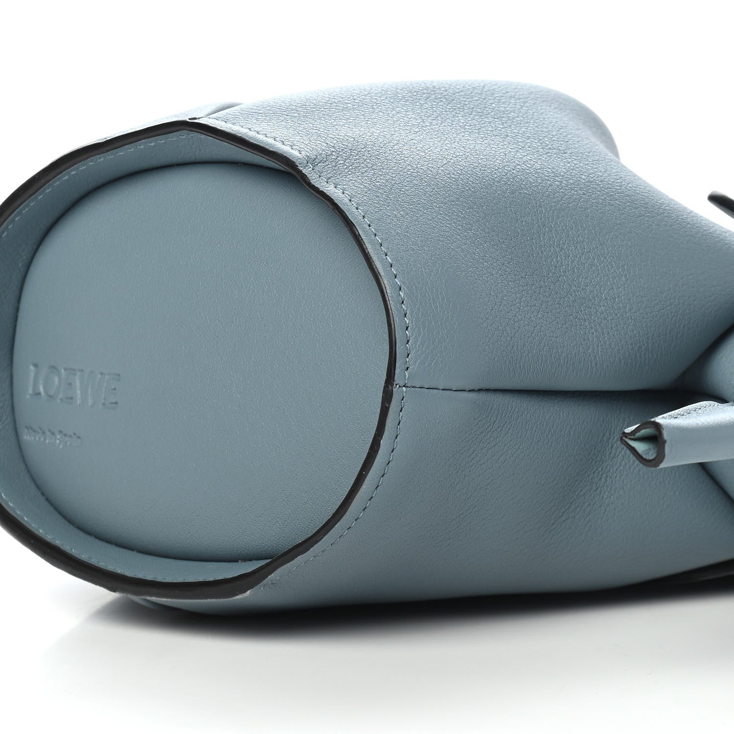 Loewe Calfskin Mini Elephant Crossbody Bag Stone Blue 9 of 9