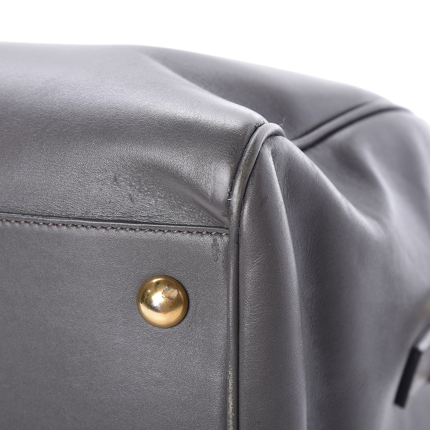Saint Laurent Calfskin Classic Duffle 6 Earth 12 of 16