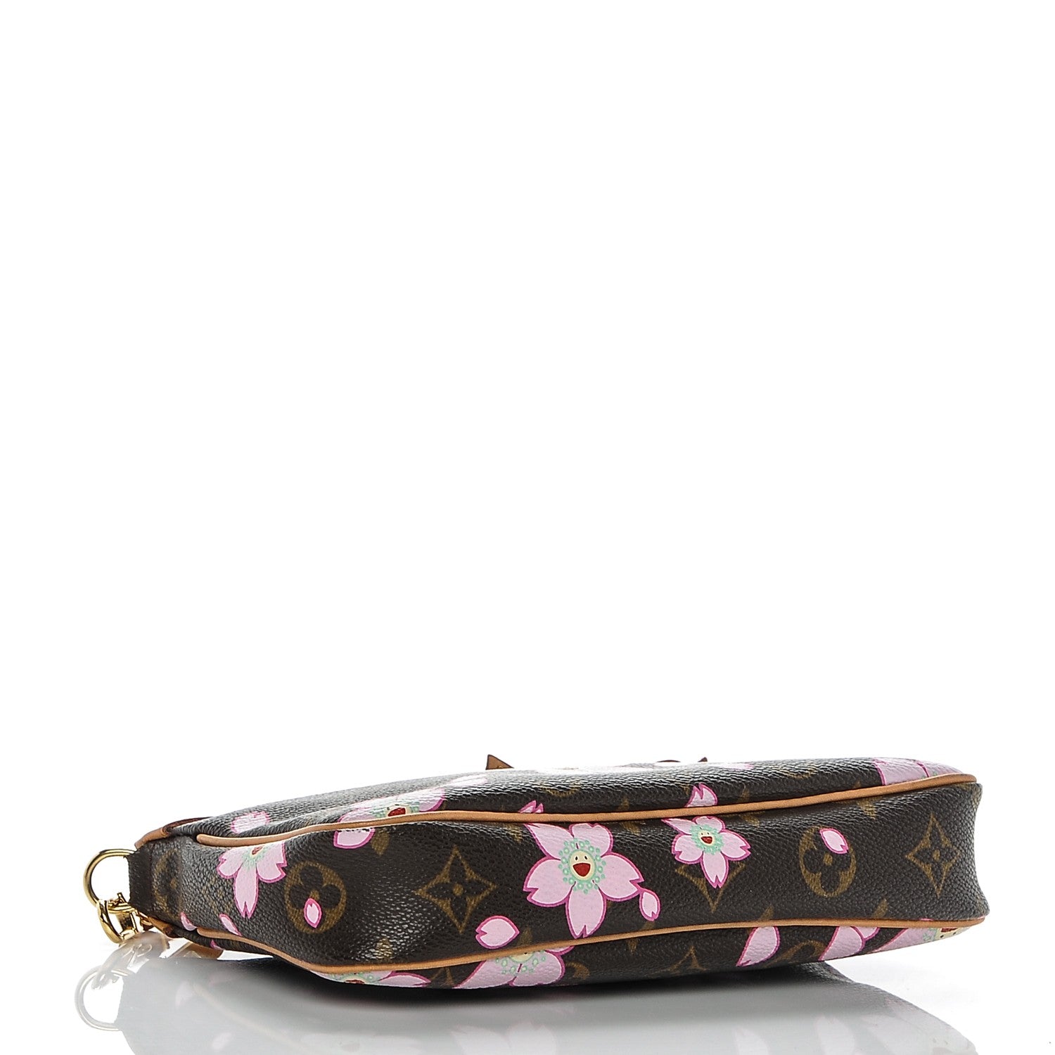 Louis Vuitton Monogram Cherry Blossom Pochette Accessories Brown 4 of 6