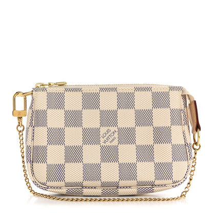 Louis Vuitton Damier Azur Mini Pochette Accessories 1 of 7