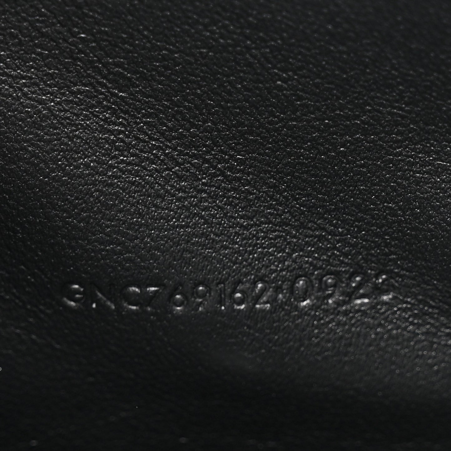 Smooth Calfskin Monogram Crossbody Bag Black