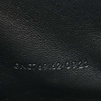 Saint Laurent Smooth Calfskin Monogram Crossbody Bag Black 7 of 10