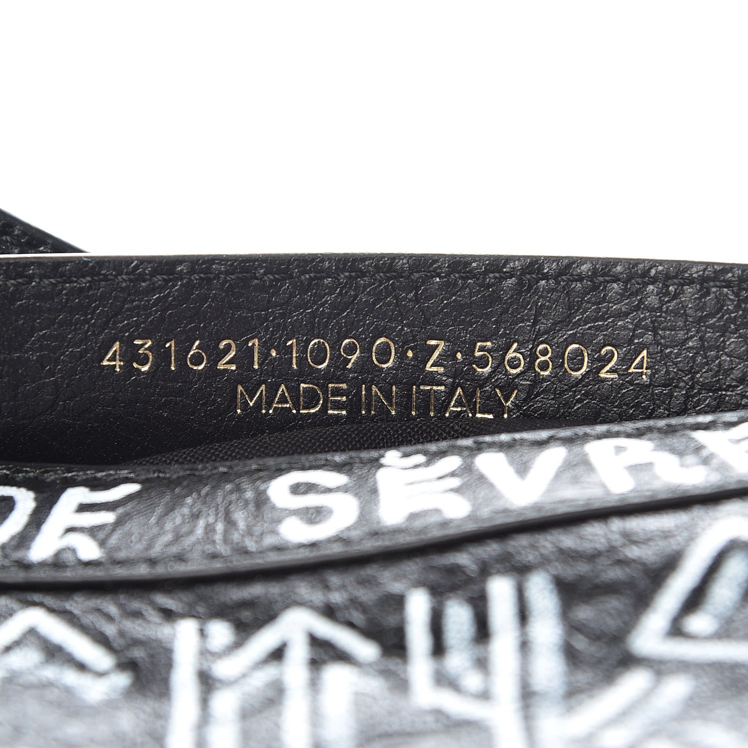 Balenciaga Agneau Classic Hardware Graffiti All Over S City Black 8 of 10