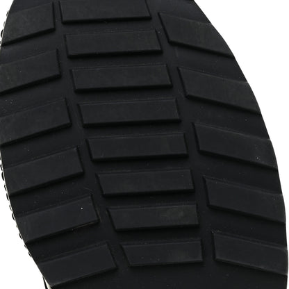 Chanel Crackled Calfskin Velvet Pearl Combat Short Boots 39 Black 7 of 19