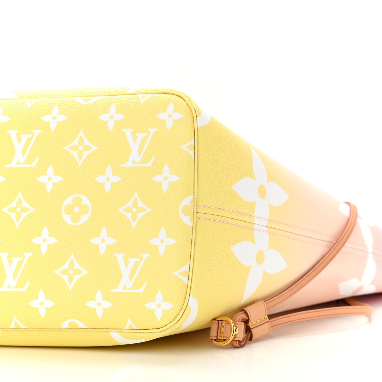 Monogram Giant By The Pool Neverfull MM Light Pink