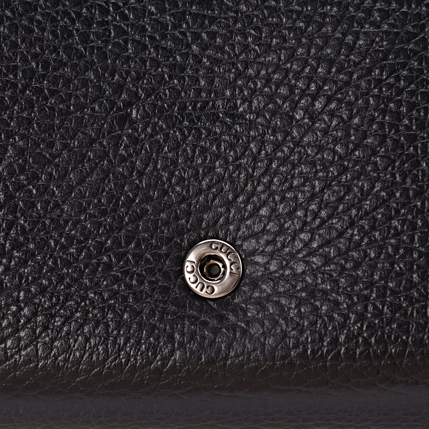 Calfskin Mini Dionysus Chain Wallet Black