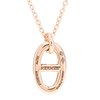 Hermes 18K Rose Gold PM Farandole Pendant Necklace 4 of 5