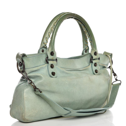 Balenciaga Chevre Classic Hardware First Vert D'eau 3 of 22