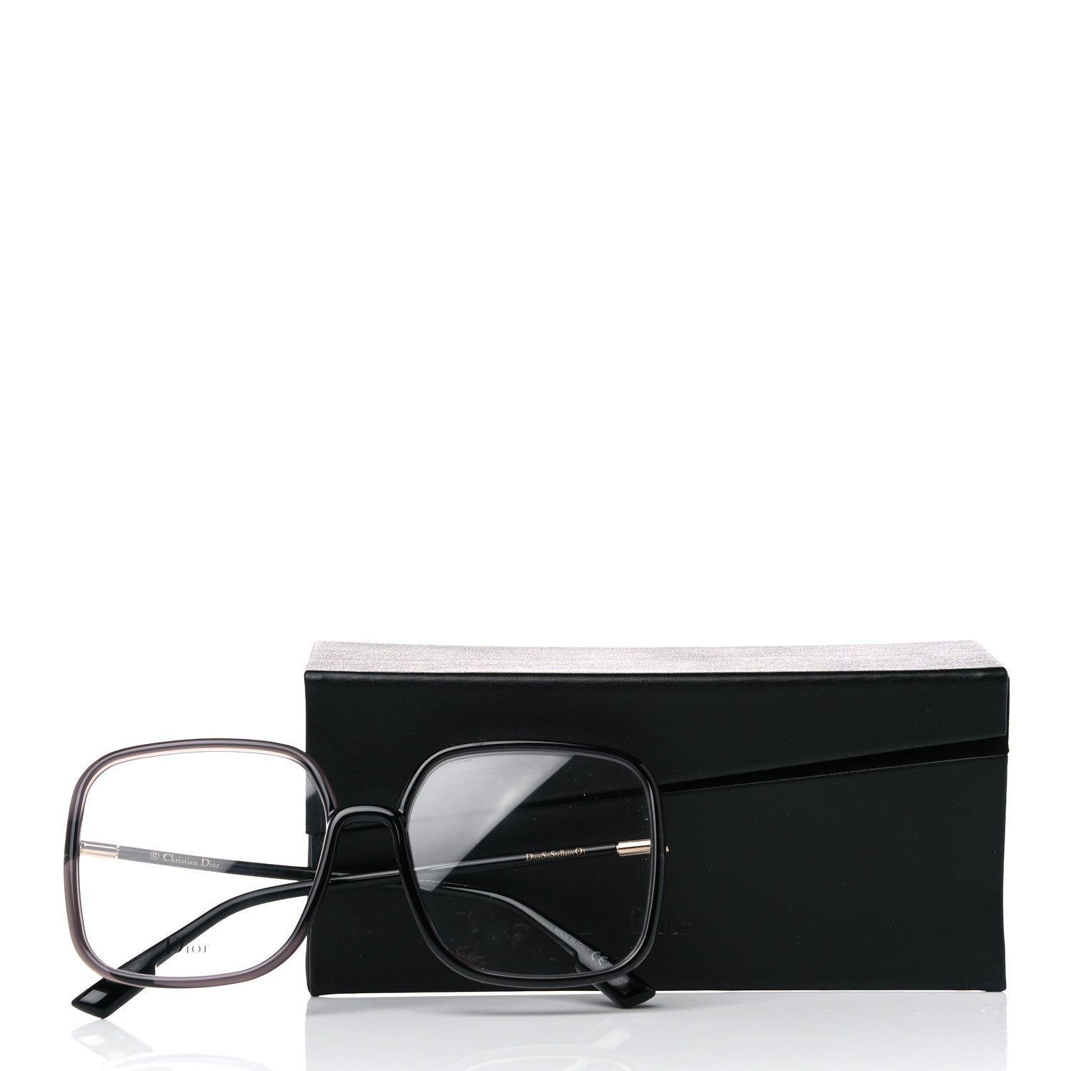 Christian Dior Acetate So Stellaire Eyeglasses Purple Black 11 of 11