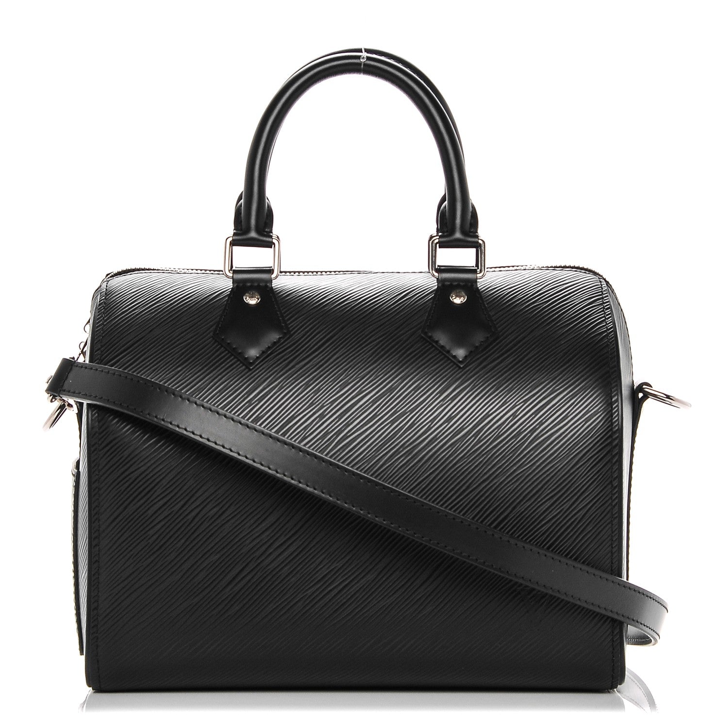 Louis Vuitton Epi Speedy Bandouliere 25 Black 1 of 6
