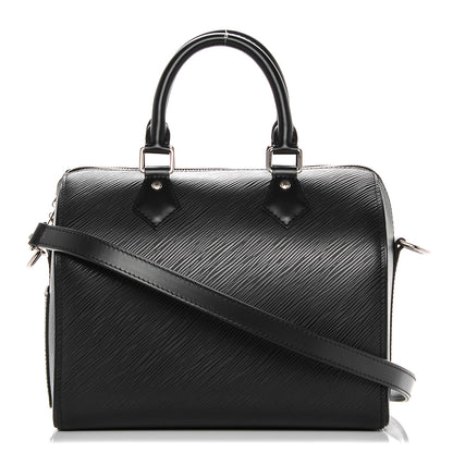Louis Vuitton Epi Speedy Bandouliere 25 Black 1 of 6
