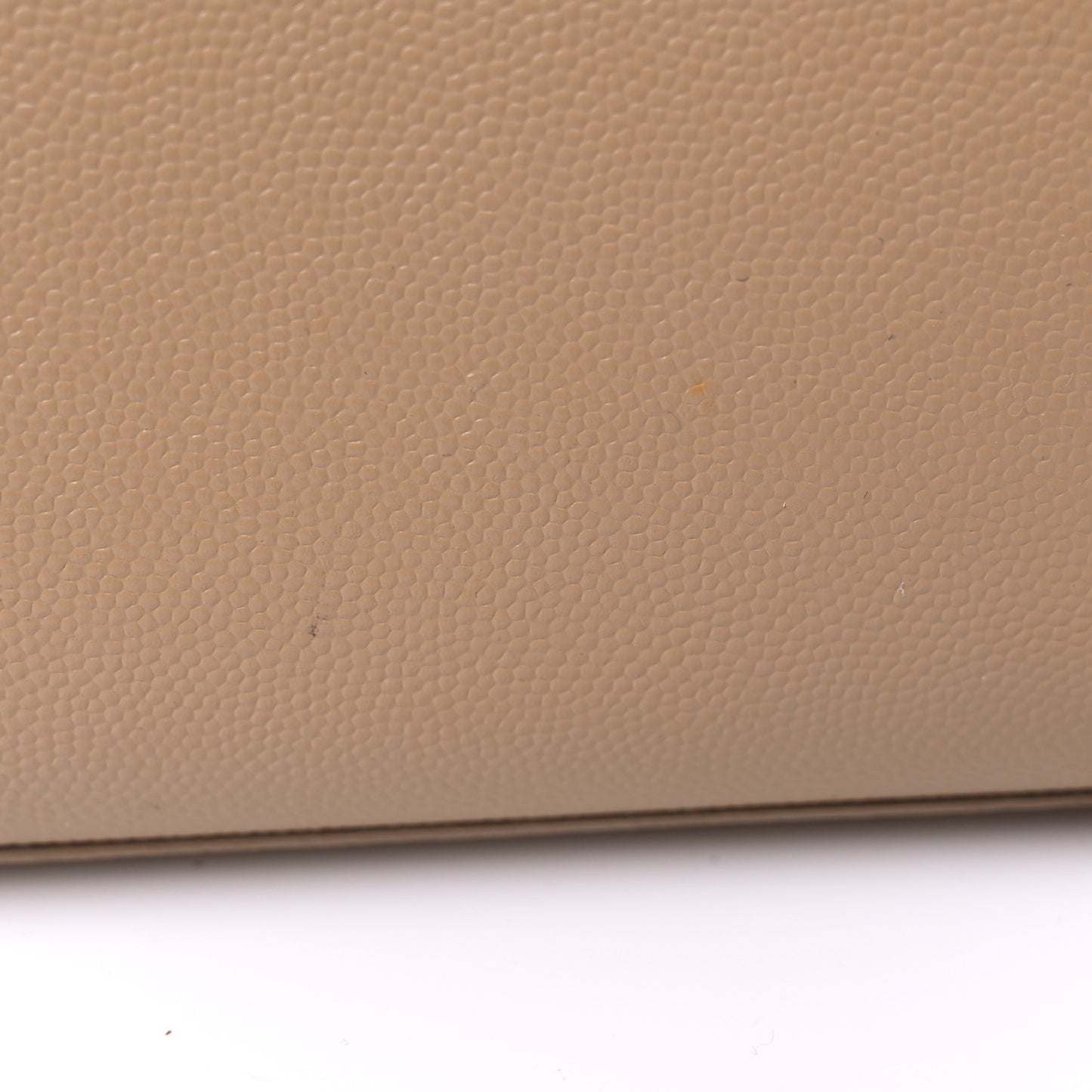 Grain De Poudre Small Monogram Kate Satchel Dark Beige