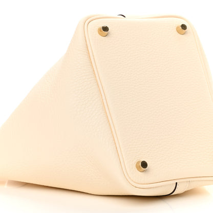 Hermes Taurillon Clemence Picotin Lock 18 PM Nata 9 of 11