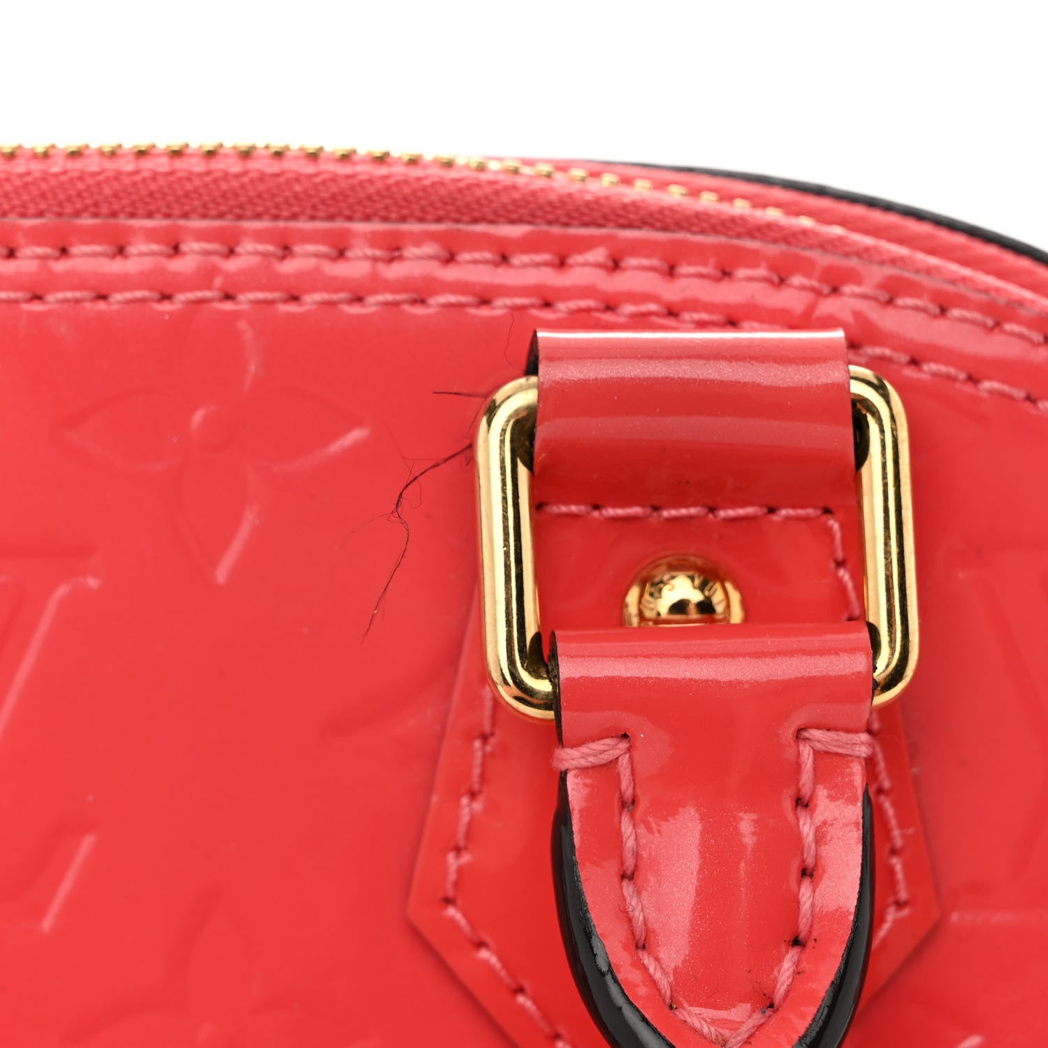 Louis Vuitton Vernis Alma BB Rose Litchi 11 of 11
