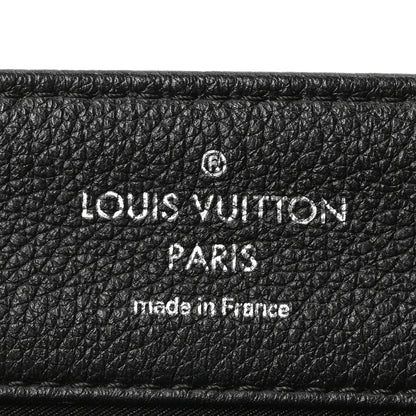 Louis Vuitton Soft Calfskin Lockme II Top Handle Vanille Black 6 of 9