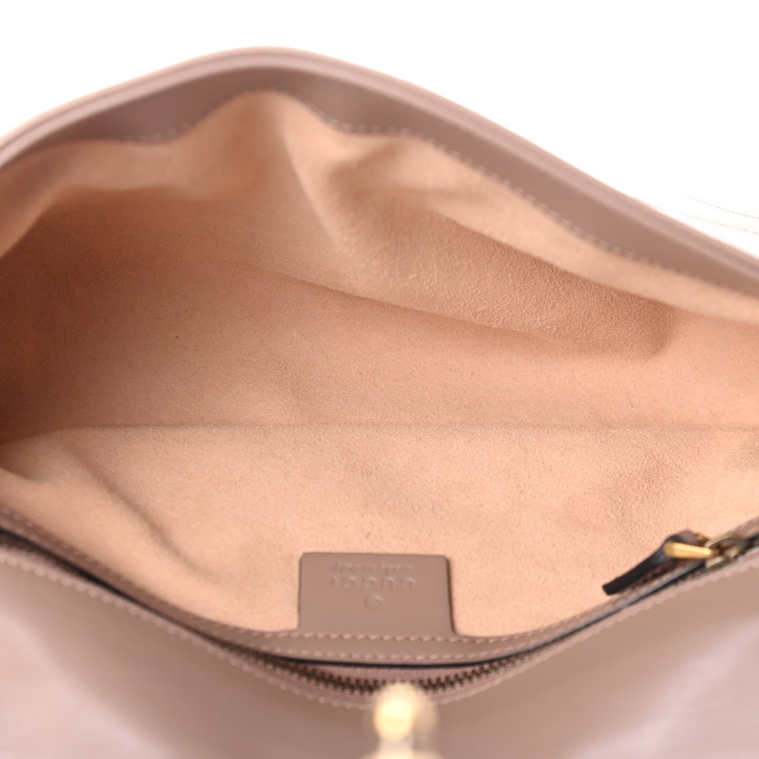 Gucci Calfskin Matelasse Small GG Marmont Shoulder Bag Porcelain Rose 4 of 4
