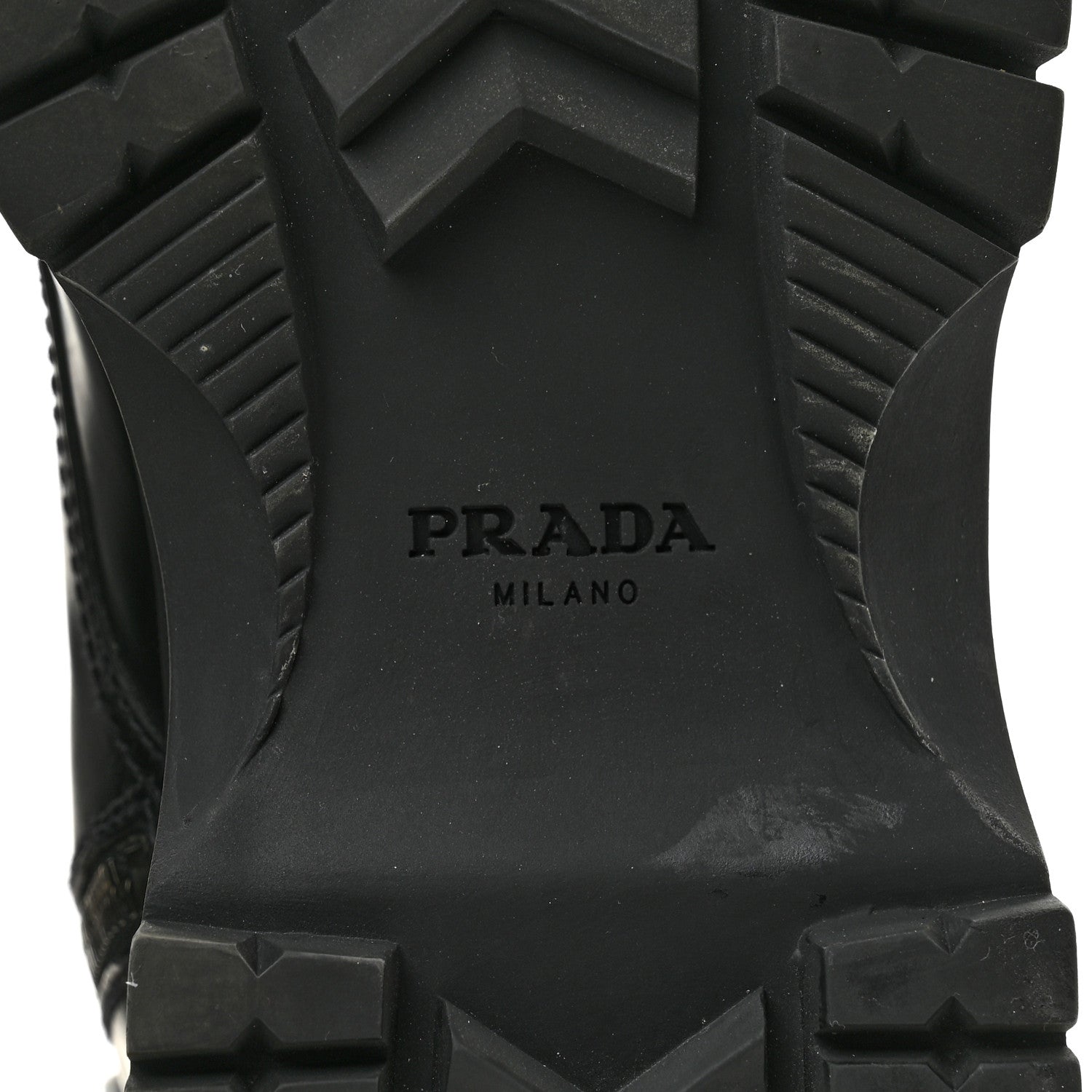 Prada Spazzolato Chocolate 50mm Combat Boots 36.5 Black 8 of 12